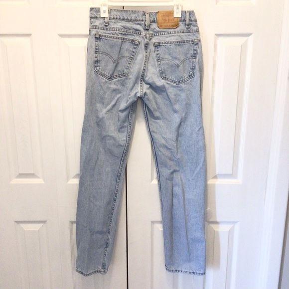 Levi’s Men’s VTG 505 Light Wash Straight Leg Denim Jeans Size 34x34 (J1) - Picture 3 of 8